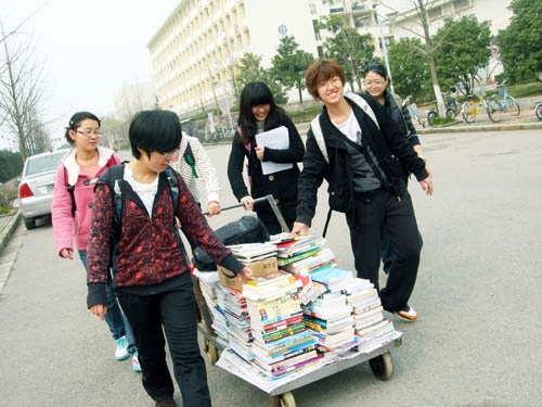 畢業后圖書最終流向哪里?